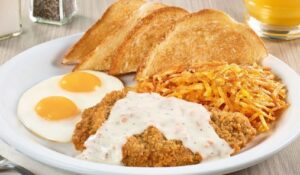 Country Fried Steak & Eggs